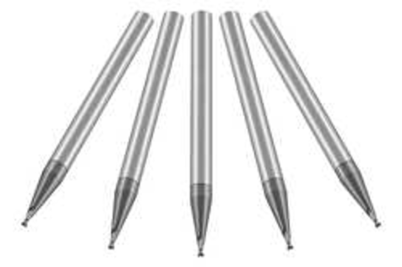 MICRO 100 SME-030-2X CARBIDE END MILL 0.030 CUT 0.045 2 FLT