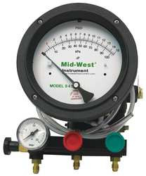 MIDWEST INSTRUMENT 845-5 BACKFLOW PREVENTER TEST KIT 5 VALVES
