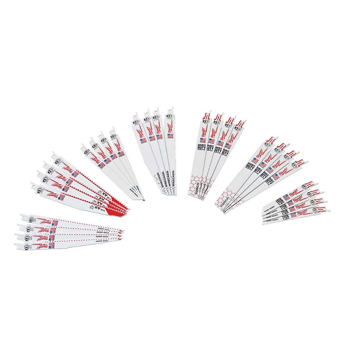 MILWAUKEE ELECTRIC TOOLS 49-22-1132 SAWZALL® DEMOLITION AND STANDARD BLADE S