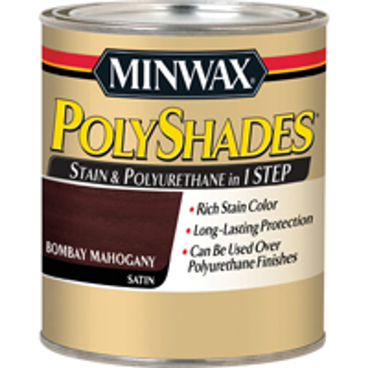 MINWAX 21380 STAIN FNSH WD BMBY MHGNY 1/2PT MINWAX 21380 STAIN FNSH WD BMBY MHGNY 1/2PT
