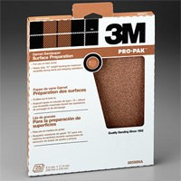 3M 99412 9X11 GARNET 180A SANDPAPER    