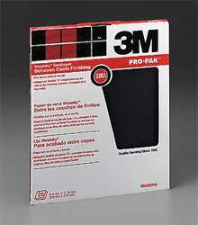 3M 99422NA SILICON CARBIDE SANDPAPER, 220-GRIT, 9 X