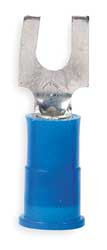 3M MNG1410FBX FORK TERMINAL BLUE 16 TO 14 AWG PK100