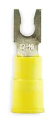 3M MV10-6FLX FORK TERMINAL LOCKNG #6 STUD YELLOW PK50