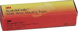 3M SDR-P WIRE MARKR REFILL,PRINTED,SLF-ADHES,PK50
