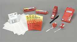 3M SPB-07 WIRE MARKER BOOK,PREPRINTD,SLF-ADHES,PK5