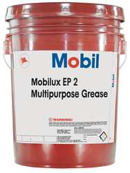 MOBIL 105763 GREASE MOBILUX EP 2 5 GAL NLGI GR2