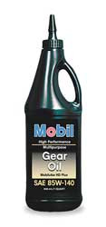 MOBIL 102514 0.25 GAL BOTTLE, GEAR OIL