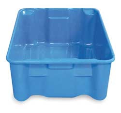 MOLDED FIBERGLASS 7804085268 D5615 STACKING/NESTING CONTAINER HD BLUE
