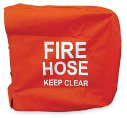 MOON AMERICAN 138-5 FIRE HOSE COVER 25 IN.L 25 IN.W RED