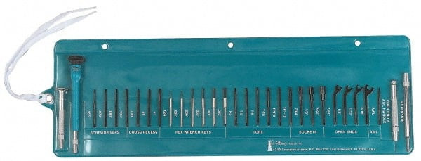 MOODY TOOL 59-0247 PRECISION SCREWDRIVER SET COMBO 31 PCS.