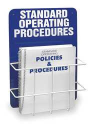 BRADY SPC ABSORBENTS SM681A OPERATION PROCEDURES CENTER 4-3/4 IN D