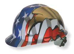 MSA SAFETY WORKS 10052947 10052947 HARD CAP W/AMERICAN