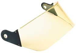 MSA SAFETY WORKS 10071006 FIRE AND RESCUE VISOR TUFFSHIELD CLR 4IN