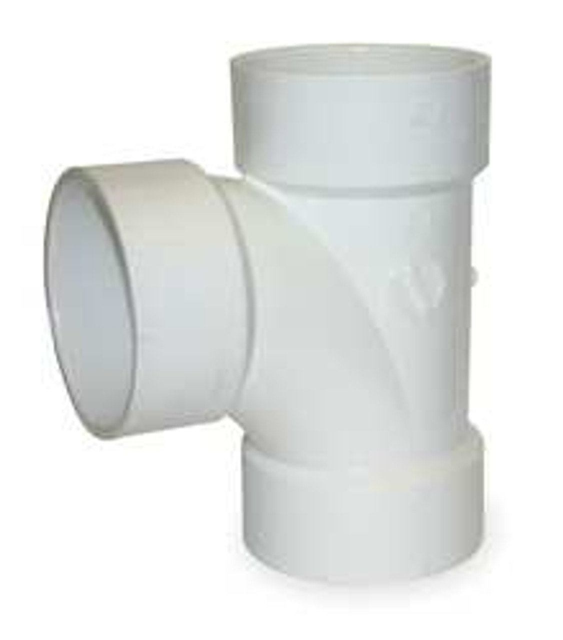 MUELLER 1WJP4 SANITARY TEE PVC 2 IN 140 DEG F