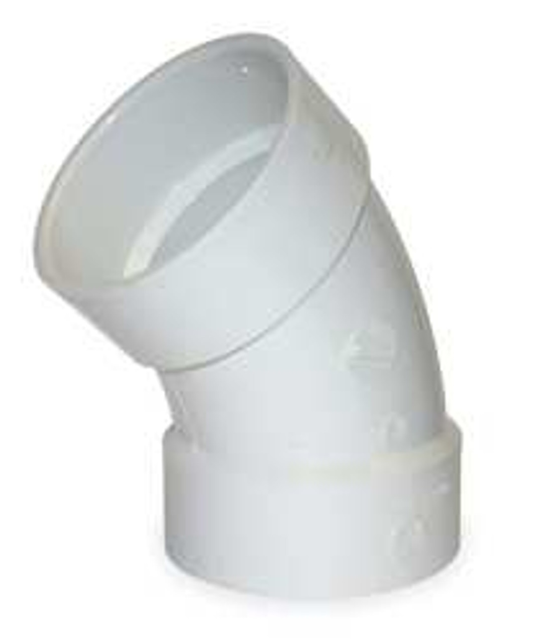 MUELLER 1WKC5 ELBOW 45 DEG PVC 3 IN 140 DEG F