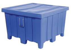 MYTON INDUSTRIES MTD-2BLUE CONTAINER 23 CU.-FT. 1200 LBS. BLUE