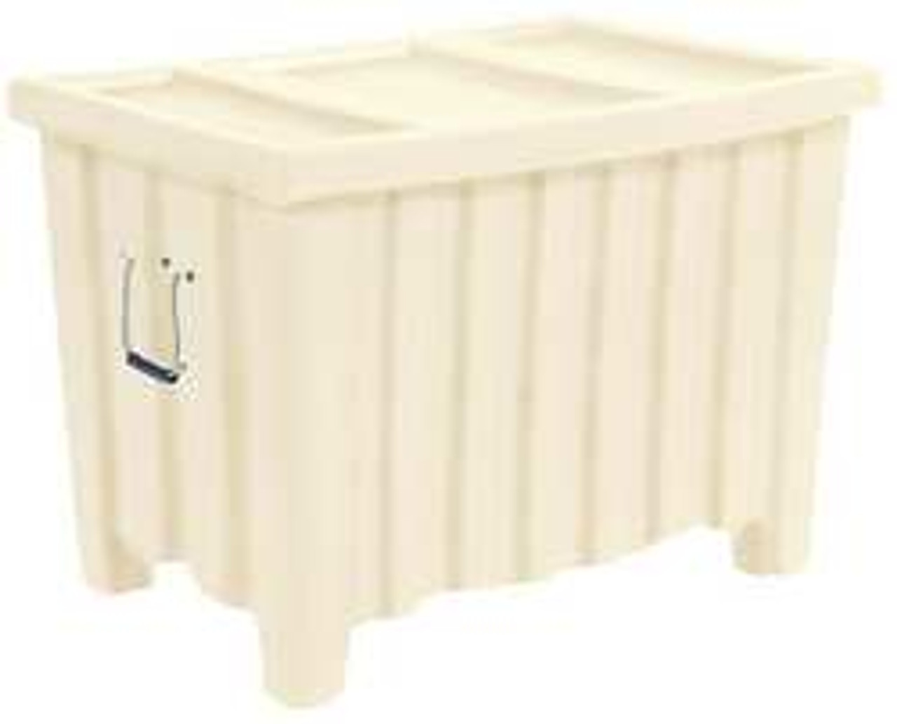 MYTON INDUSTRIES MTE-1XLWHITE CONTAINER 14 CU FT. 400 LB. WHITE
