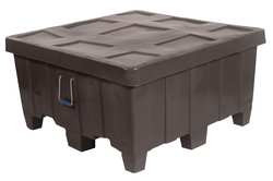 MYTON INDUSTRIES MTG-1BLACK CONTAINER 18 CU.-FT. 500 LBS. BLACK