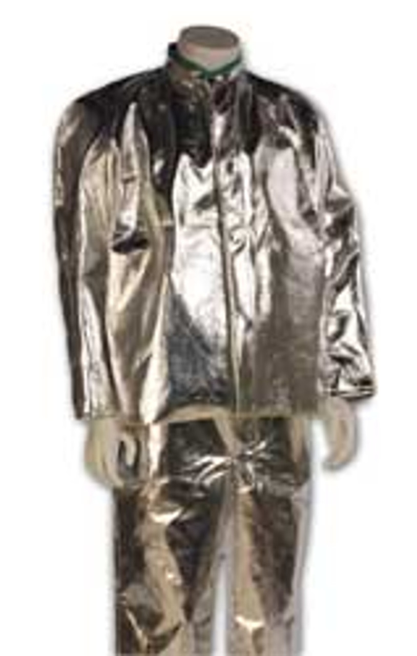 NATIONAL SAFETY APPAREL C22NLMD30 CARBON ARMOUR&#8482; SILVERS 19 OZ. 30 D