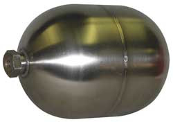 NAUGATUCK GR5X71816304SS FLOAT BALL OBLONG SS 5 IN