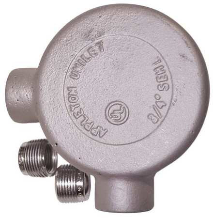 APPLETON ELECTRIC SEHL-50 CONDUIT OUTLET BOX L 1/2 IN HUB MAL IRON