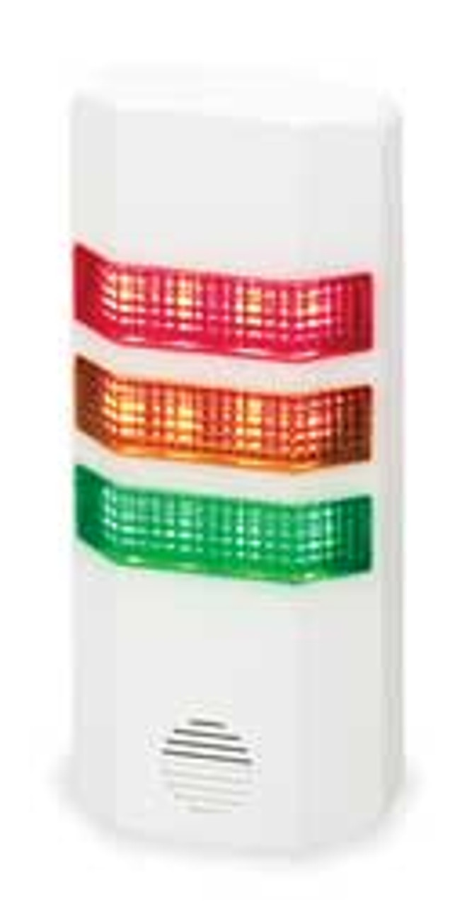 FEDERAL SIGNAL SCB-024TC TOWER LIGHT 60 FPM GREEN ORANGE RED