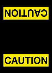 NOTRAX 194SCA35BY SAFETY LOGO ENTRANCE MAT,BLACK,3FT.X5FT.