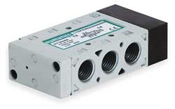 NUMATICS L23PP452O000000 VALVE AIR PILOT 4 WAY 2 POS 3/8 IN PORT