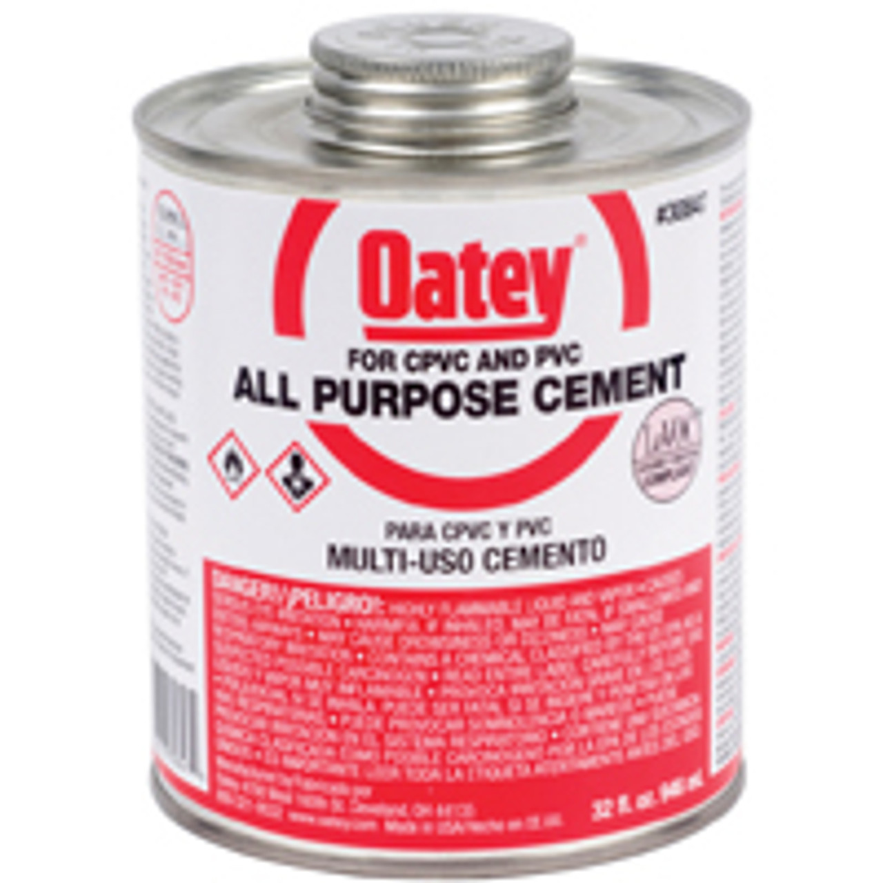 OATEY 30847 32 OZ ALL-PURPOSE MEDIUM BODIED CEMENT