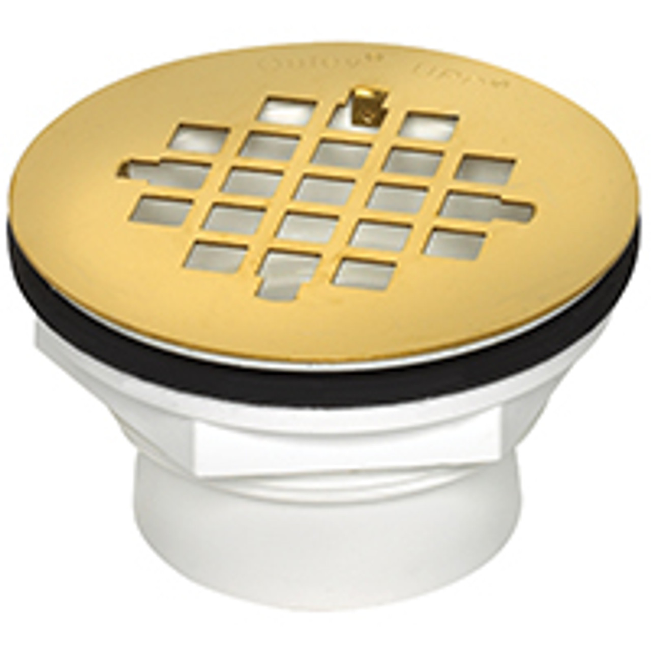 OATEY 42078 SHOWER DRAIN W-BRASS CVR 2IN  