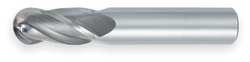 OSG 404-2500-BN END MILL CARBIDE 1/4 4 FL SGL BALL END