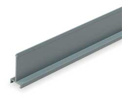 PANDUIT CORPORATION D4H6 DIVIDER WALL,4 IN H,SOLID,GRAY,6FT. L