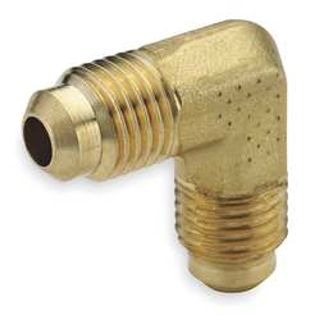 PARKER 155F-4 1/4" TUBE OD X 7/16-20 UNF 45° BRASS FLA