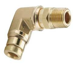 PARKER 169PMT-6-2 90DEG SWIVEL MALE ELBOW 3/8 IN