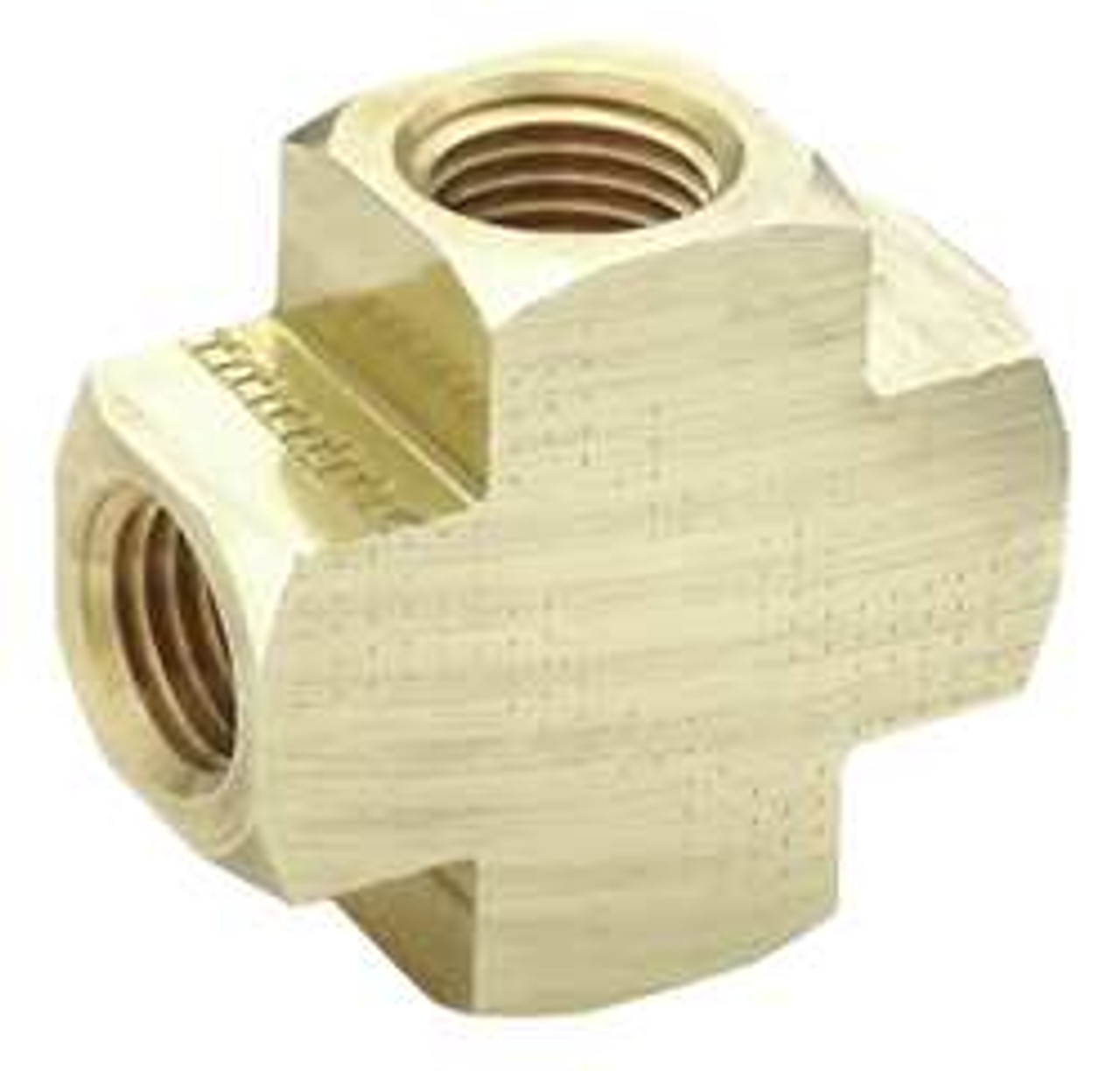 PARKER 2205P-6 CROSS BRASS 3/8 IN. PIPE