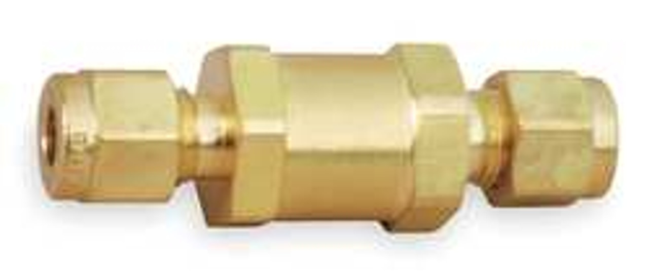 PARKER 8A-C8L-10-BN-B INSTRUMENTATION CHECK VALVE BRASS 1/2