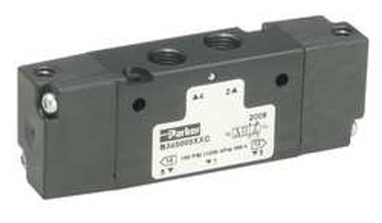 PARKER B581000XXC VALVE AIR PILOT 4 WAY 1/4 IN PORT