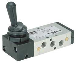 PARKER P2LAX69122 MANUAL AIR CONTROL VALVE 4-WAY 1/8IN NPT