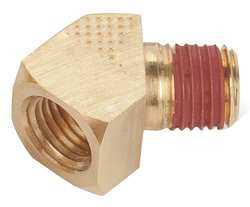 PARKER VS2214P-2-2 STREE ELBOW 45 DEG BRASS 1/8 IN. PIPE