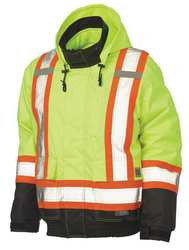 WORK KING S41311-46W021 H4956 BOMBER JACKET HI-VIZ INSUL. ORANGE