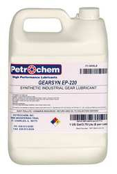 PETROCHEM GEARSYN EP-220-001 SYNTHETIC EP GEAR LUBRICANT ISO 220