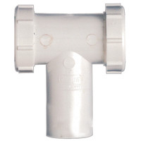 PLUMB PAK PP66-7W CENTER OUTLET TEE 1-1/2       