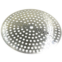 PLUMB PAK PP820-65 STRAINER SINK FLAT ALUMINUM   