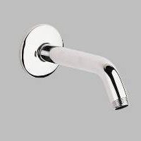 PLUMB PAK PP825-10 SHOWER ARM-FLANGE CHROME 6IN  