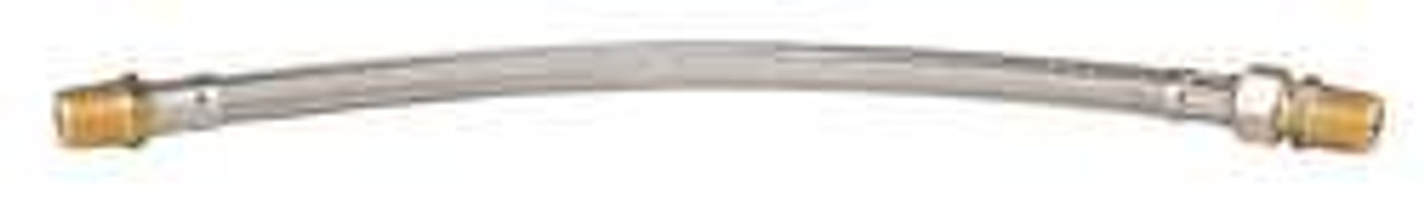 POLY-FLOW HF308X18HMXHMS FLEXIBLE HOSE ASSY 1/2 IN 18 IN L EPDM POLY-FLOW HF308X18HMXHMS FLEXIBLE HOSE ASSY 1/2 IN 18 IN L EPDM