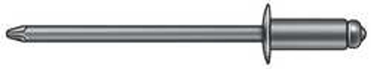 POP AD612BSLF200 BLIND RIVET 3/16 DIA 0.925 L PK250