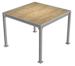 PORTA-KING PK-812 PLATFORM MEZZANINE W 8 FT L 12 FT