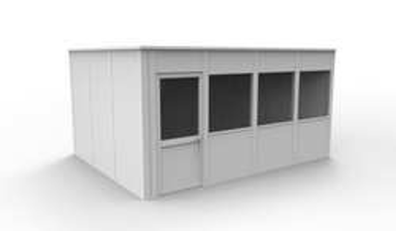PORTA-KING VK1STL-WCM 12'x16' 4-Wall D5461 MODULAR IN-PLANT OFFICE 4WALL 12X1