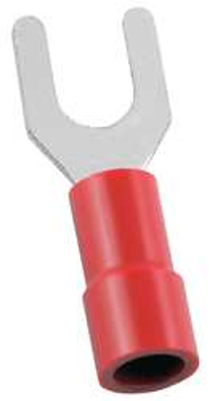 POWER FIRST 5WHE6 FORK TERMINAL RED 22 TO 16 AWG PK100